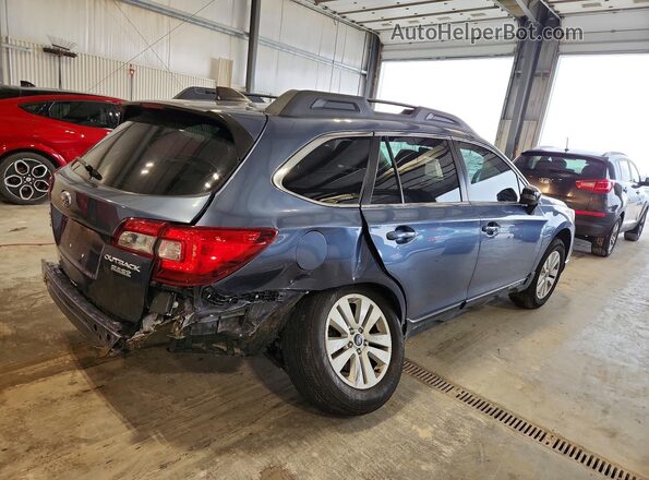 4S4BSAFC6H3385614 2017 SUBARU OUTBACK Blue Rear right