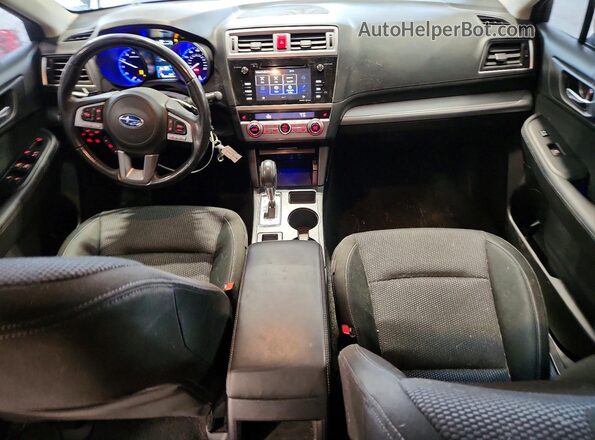 4S4BSAFC6H3385614 2017 SUBARU OUTBACK Blue Dashboard view