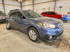 2017 Subaru Outback 2.5i Premium Blue vin: 4S4BSAFC6H3385614