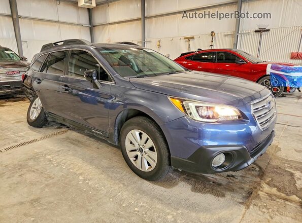 4S4BSAFC6H3385614 2017 SUBARU OUTBACK Blue Front right