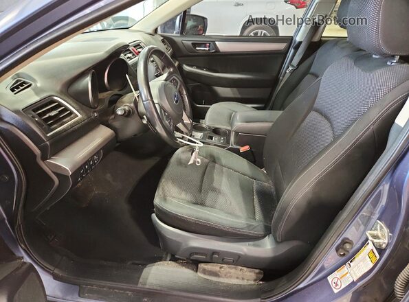 4S4BSAFC6H3385614 2017 SUBARU OUTBACK Blue Front interior view