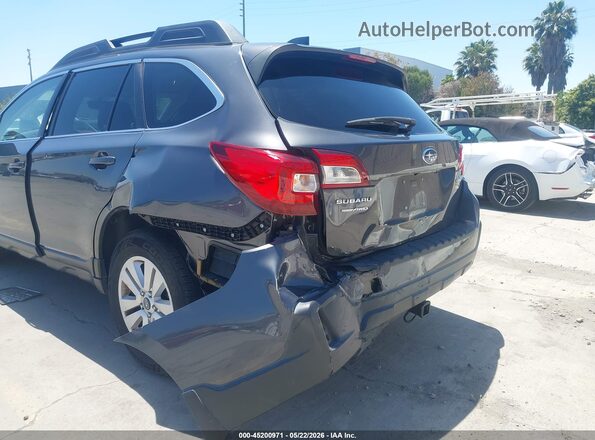 4S4BSAFC6J3202881 2018 SUBARU OUTBACK Серый Вид спереди