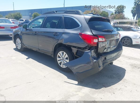 4S4BSAFC6J3202881 2018 SUBARU OUTBACK Серый Задняя левая четверть