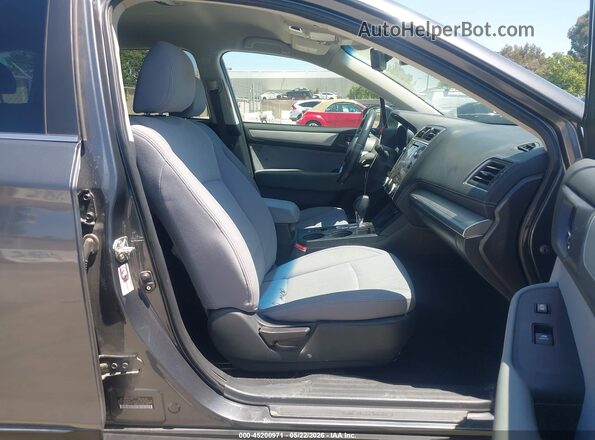4S4BSAFC6J3202881 2018 SUBARU OUTBACK Серый Вид салона спереди