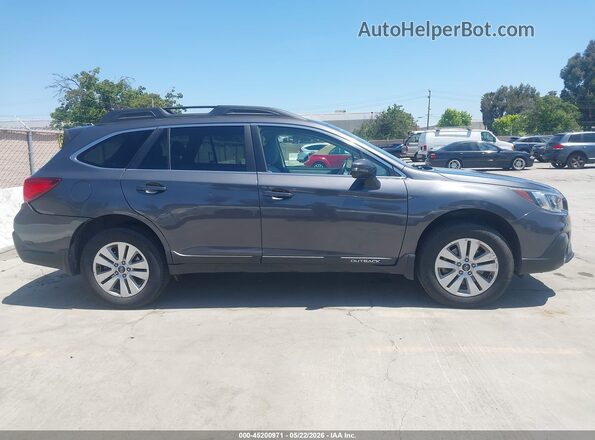 4S4BSAFC6J3202881 2018 SUBARU OUTBACK Серый Вид задней части салона