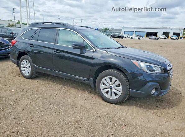 4S4BSAFC7J3327520 2018 SUBARU OUTBACK Черный Передняя правая четверть