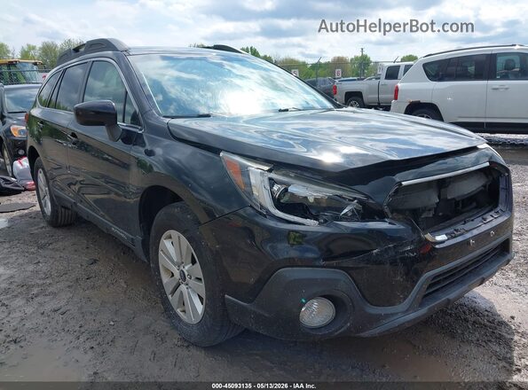4S4BSAFC8K3321968 2019 SUBARU OUTBACK Black Delantero derecho