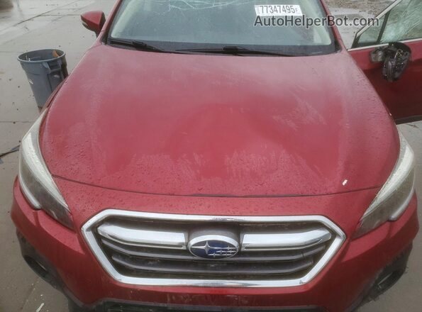 4S4BSAFC9J3208836 2018 SUBARU OUTBACK Red Widok wnętrza z tyłu