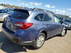 2018 Subaru Outback 2.5i Premium Синий vin: 4S4BSAFC9J3397018