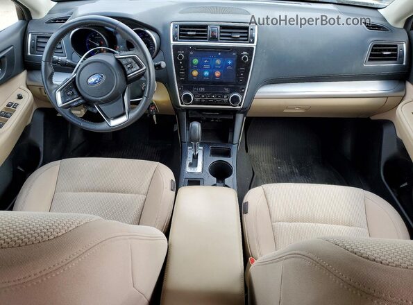 4S4BSAFC9K3203850 2019 SUBARU OUTBACK Gold Widok deski rozdzielczej