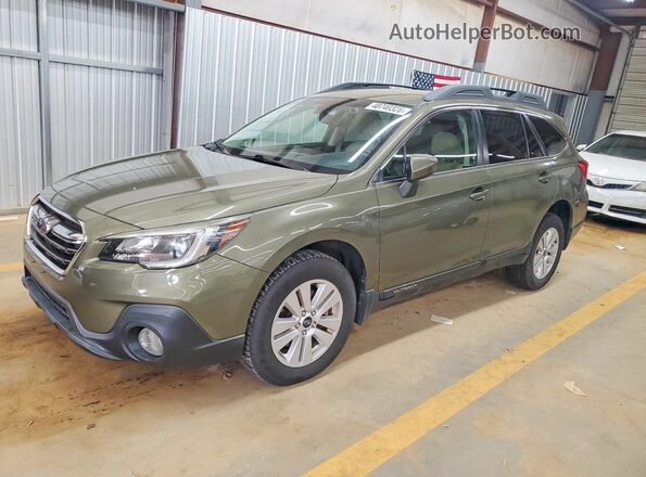 4S4BSAFC9K3235939 2019 SUBARU OUTBACK Зеленый Передняя левая четверть
