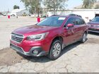 2019 Subaru Outback 2.5i Premium Бордовый vin: 4S4BSAHC1K3210157