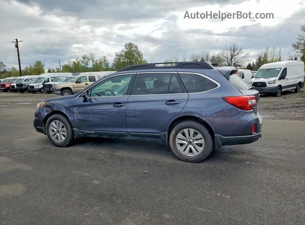 4S4BSAHC2G3262744 2016 SUBARU OUTBACK Blue Trasero izquierdo