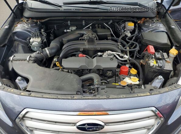 4S4BSAHC2G3262744 2016 SUBARU OUTBACK Blue Vista interior trasera