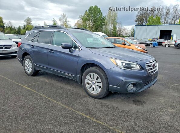4S4BSAHC2G3262744 2016 SUBARU OUTBACK Blue Delantero derecho