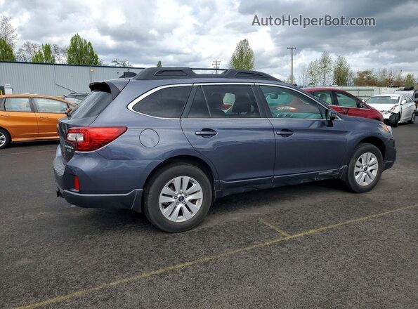 4S4BSAHC2G3262744 2016 SUBARU OUTBACK Blue Trasero derecho