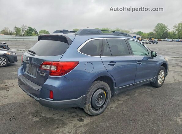 4S4BSAHC3G3290746 2016 SUBARU OUTBACK Синий Задняя правая четверть