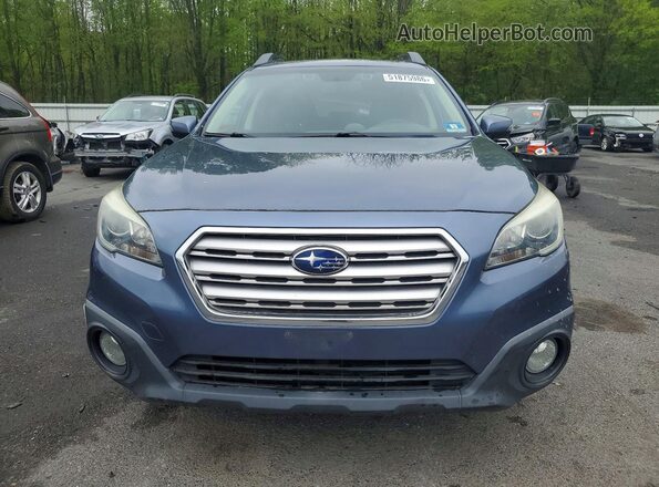 4S4BSAHC3G3290746 2016 SUBARU OUTBACK Синий Вид спереди