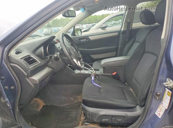 4S4BSAHC3G3290746 2016 SUBARU OUTBACK Синий Вид салона спереди