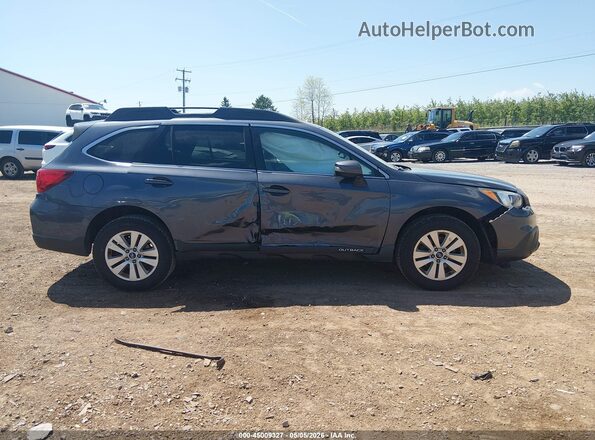 4S4BSAHC3H3234713 2017 SUBARU OUTBACK Pewter Вид задней части салона