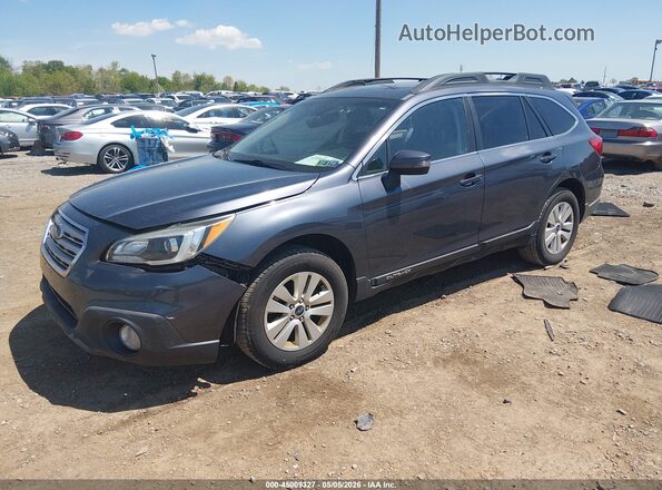 4S4BSAHC3H3234713 2017 SUBARU OUTBACK Pewter Передняя левая четверть
