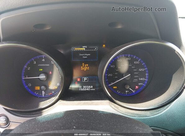 4S4BSAHC3H3234713 2017 SUBARU OUTBACK Pewter Вид задних сидений