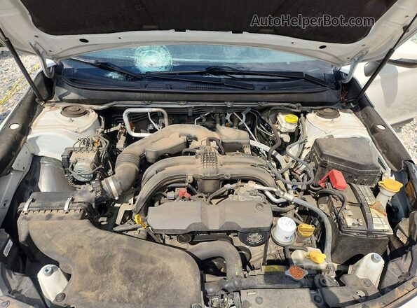 4S4BSAHC3K3214324 2019 SUBARU OUTBACK Белый Вид подкапотного пространства