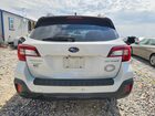 2019 Subaru Outback 2.5i Premium Белый vin: 4S4BSAHC3K3214324