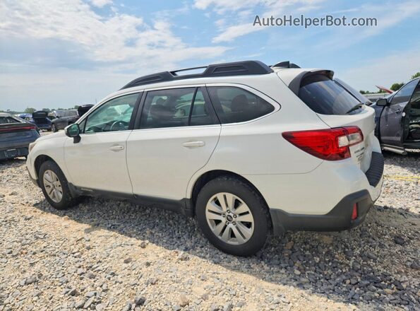 4S4BSAHC3K3214324 2019 SUBARU OUTBACK Белый Задняя левая четверть