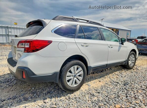 4S4BSAHC3K3214324 2019 SUBARU OUTBACK Белый Задняя правая четверть