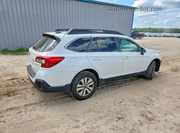 4S4BSAHC3K3227820 2019 SUBARU OUTBACK White Trasero derecho
