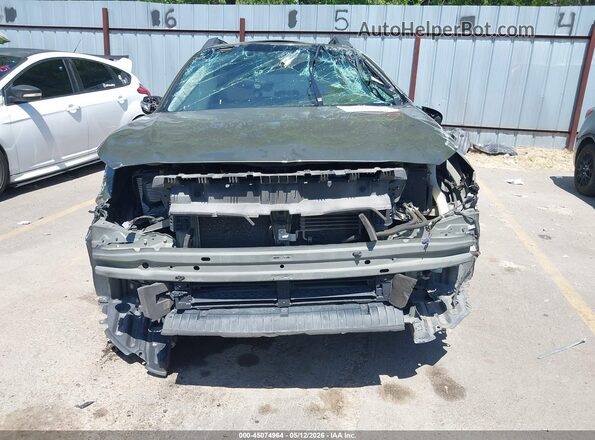 4S4BSAHC3K3279366 2019 SUBARU OUTBACK Зеленый Вид спереди