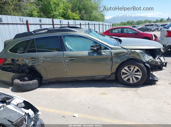 4S4BSAHC3K3279366 2019 SUBARU OUTBACK Зеленый Панорамный вид салона 360°