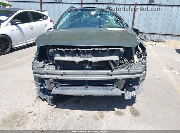 4S4BSAHC3K3279366 2019 SUBARU OUTBACK Зеленый Вид задней части салона