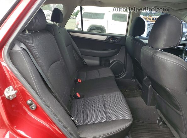 4S4BSAHC5G3240656 2016 SUBARU OUTBACK Maroon Widok tylnych siedzeń