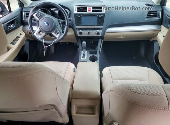 4S4BSAHC5H3214253 2017 SUBARU OUTBACK Синий Вид панели приборов