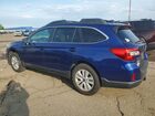 2017 Subaru Outback 2.5i Premium Синий vin: 4S4BSAHC5H3215788
