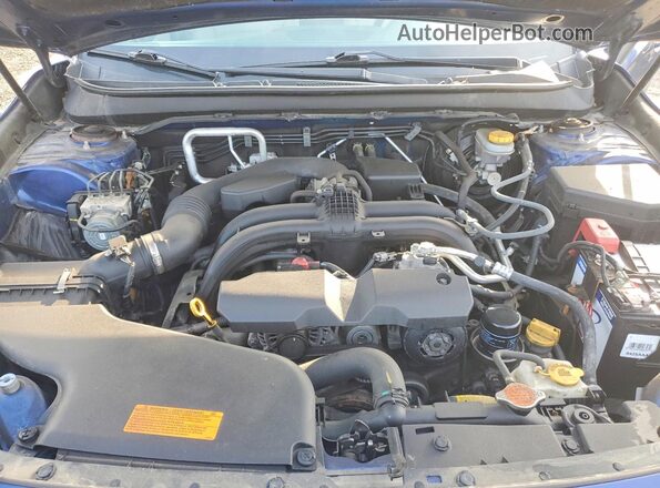 4S4BSAHC5H3215788 2017 SUBARU OUTBACK Синий Вид подкапотного пространства