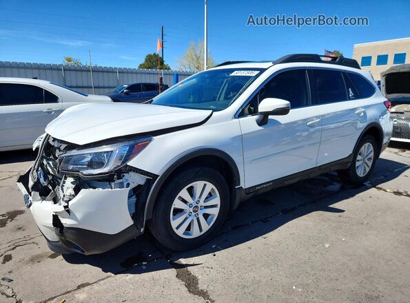 4S4BSAHC5K3304865 2019 SUBARU OUTBACK White Przód lewy