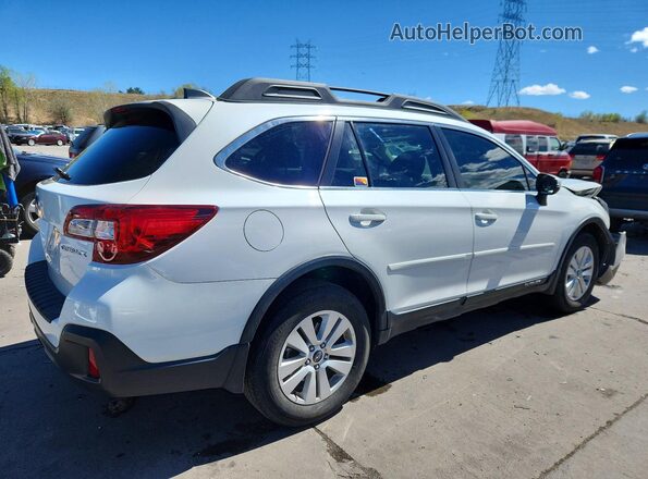 4S4BSAHC5K3304865 2019 SUBARU OUTBACK White Tył prawy