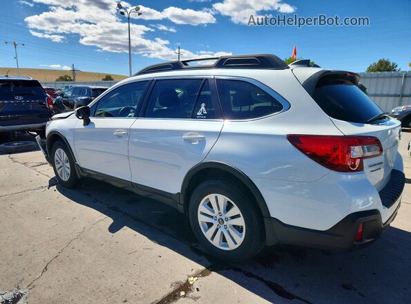 4S4BSAHC5K3304865 2019 SUBARU OUTBACK White Tył lewy