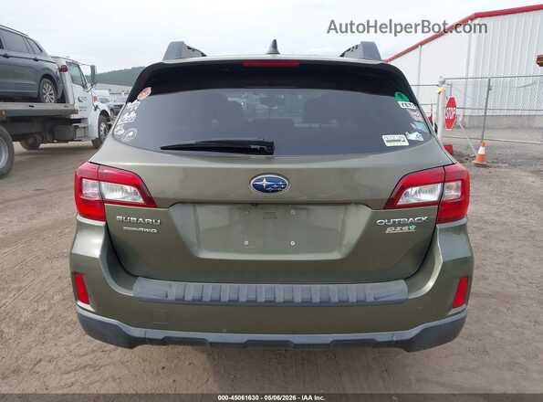 4S4BSAHC6H3305841 2017 SUBARU OUTBACK Зеленый 