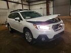 2018 Subaru Outback 2.5i Premium White vin: 4S4BSAHC6J3217765