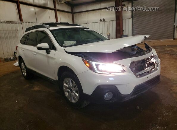 4S4BSAHC6J3217765 2018 SUBARU OUTBACK White Przód prawy