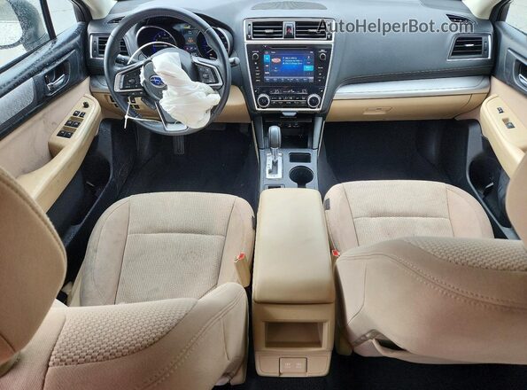 4S4BSAHC6K3294377 2019 SUBARU OUTBACK White Vista del salpicadero