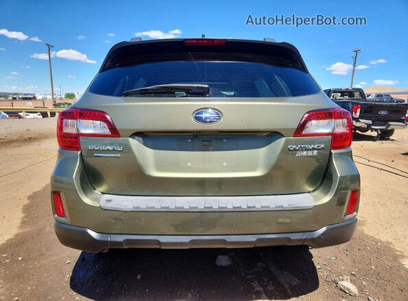 4S4BSAHC7H3279508 2017 SUBARU OUTBACK Green უკანა ხედი