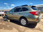 2017 Subaru Outback 2.5i Premium Green vin: 4S4BSAHC7H3279508