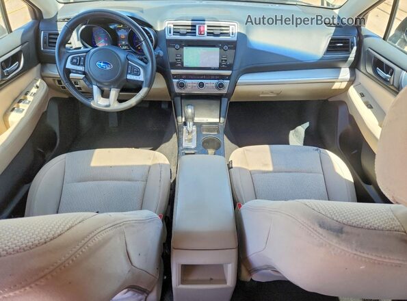 4S4BSAHC7H3279508 2017 SUBARU OUTBACK Green წინა პანელის ხედი