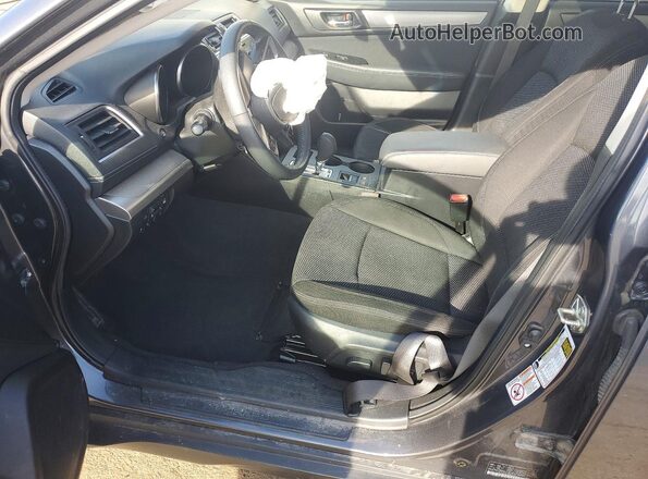 4S4BSAHC8K3380516 2019 SUBARU OUTBACK Charcoal Widok wnętrza z przodu