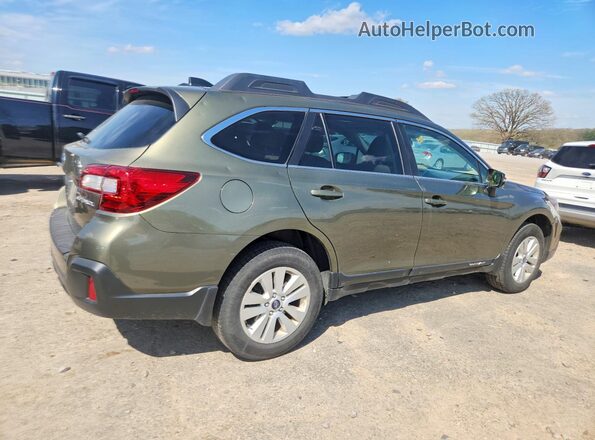 4S4BSAHC9K3215221 2019 SUBARU OUTBACK Зеленый Задняя правая четверть